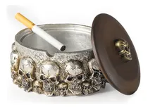 Comprar Cenicero De Calavera Con Tapa Para Cenicero De Resina Natura