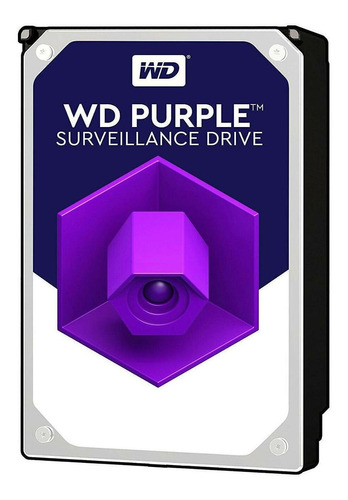 Imagem 1 de 3 de Disco rígido interno Western Digital WD Purple WD81PURZ 8TB roxo