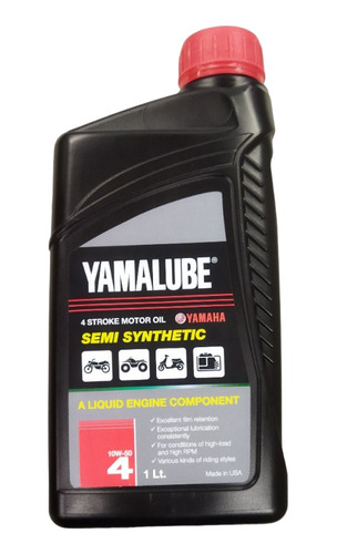 Aceite Motor Yamalube 10w 50 Semi Sintético Yamaha Delcar®