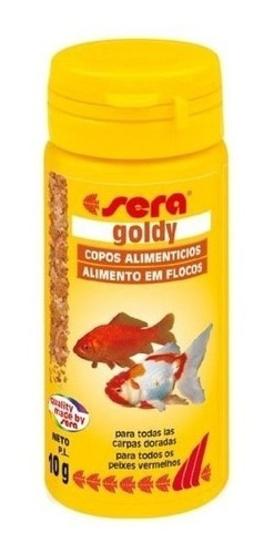 Alimento Peces Goldfish Hojuelas Sera 10 Grs X 3 Unidades