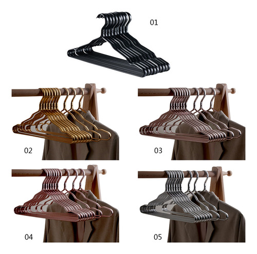 (05 #mold) Cabides De Roupas De Liga De Alumínio Não Deforma