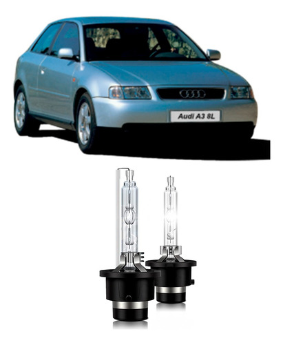 Par Ampolletas D2s Xenon Audi A3 8l 1996 Al 2003 / Sosegur