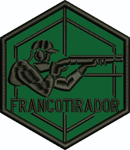 Parche Tactico Francotirador Con Contactel