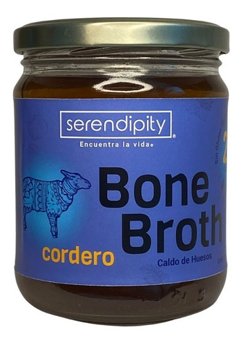 Caldo De Huesos Cordero 400ml Bone Broth Serendipity 