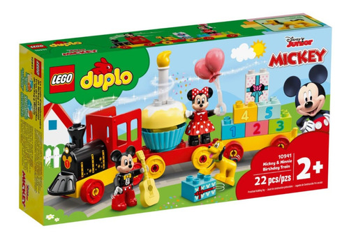 Lego Duplo: Tren De Cumpleaños  Mickey Y Minnie 