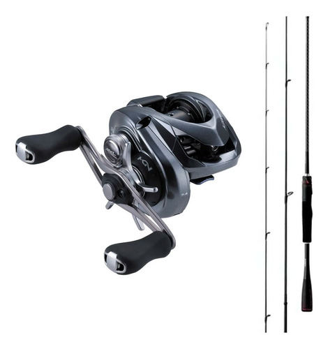 Combo Reel Aldebaran 50mgl +caña Zodias 6.6 Pies 8-16lbs Des