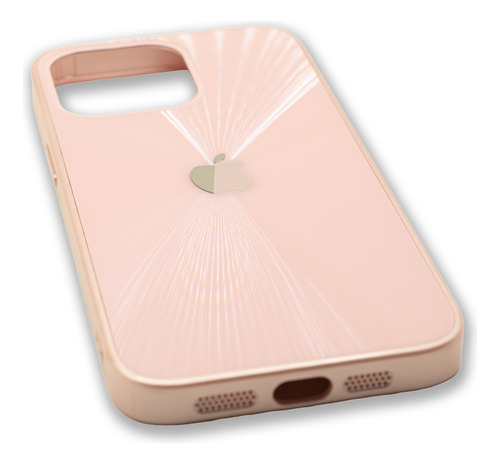 Funda Iphone 11 Compatible Magsafe Cristal C/protec Camara Rosa Iphone 11