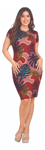 Vestido Casual Mujer Multicolor 930-19