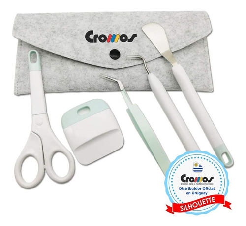 Kit De Herramientas Silhouette Cameo Tijera Espatula Vinilo