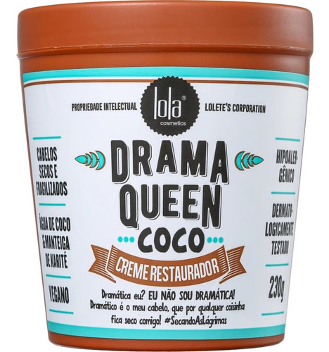 Lola Drama Queen Coco - Creme Restaurador 230g