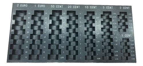 Caja De Almacenamiento Con Soporte Para Euros, Bandeja