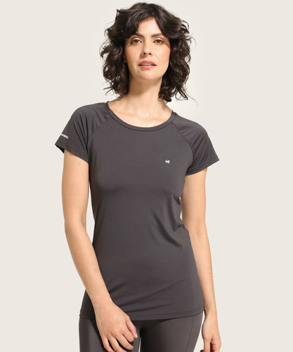 Camiseta Mujer Patprimo Negro Poliéster M/c 30092641-9520