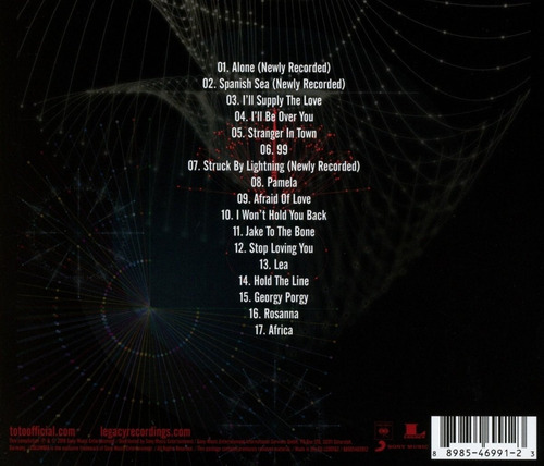 Imagen 2 de 2 de Toto 40 Trips Around The Sun Cd Nuevo Importado