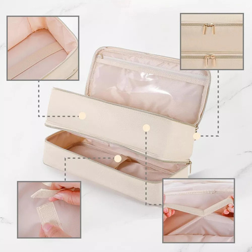 . Bolsa De Almacenamiento Con Funda De Viaje De Doble Capa