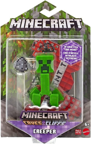 Minecraft Figuras De Acción Originales De Mattel Juguete