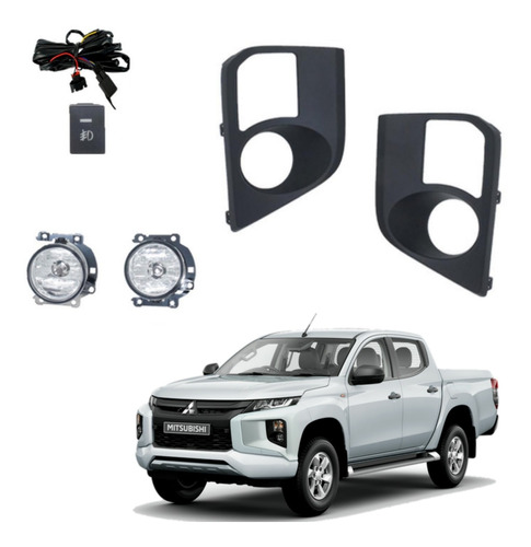 Kit Neblineros Mitsubishi L200 Work 2019 - 2020