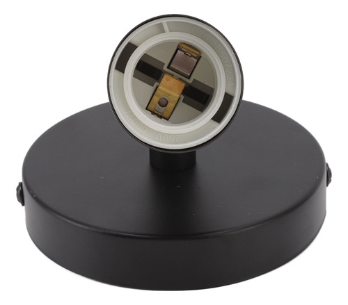 Suporte De Parede E27 E26 Base Simples Moderna Para Quarto