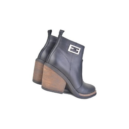 Imagen 5 de 7 de Botas Botinetas Texanas De Mujer De Cuero Georgi - Ferraro