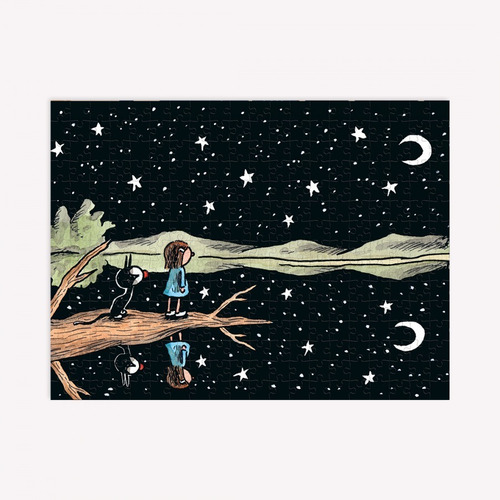 Imagen 2 de 4 de Puzzle Artistas Rompecabezas - Lago En El Cielo - Monoblock