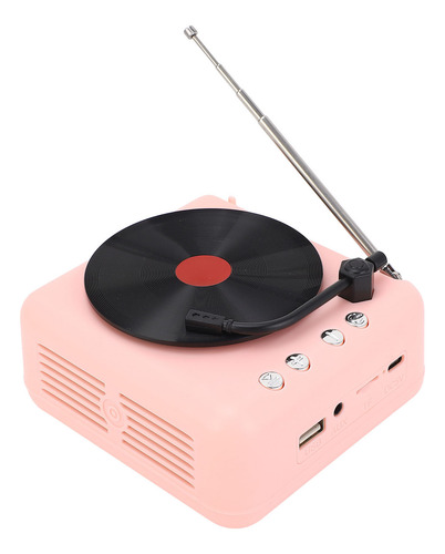 Altavoz Estilo Tocadiscos Retro Hifi Con Calidad De Sonido B