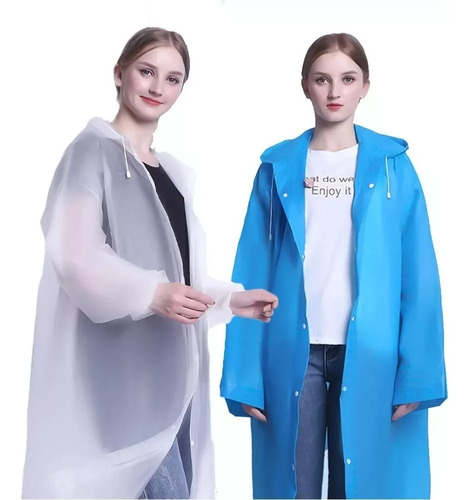 B. Set 2 Capa Impermeable Portátil Para Lluvia Tipo