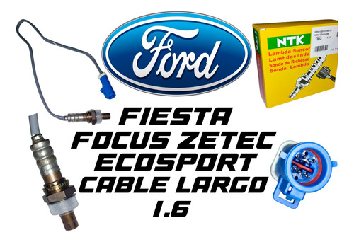 Sensor Oxigeno Largo Ford Fiesta Ecosport Focus 1.6