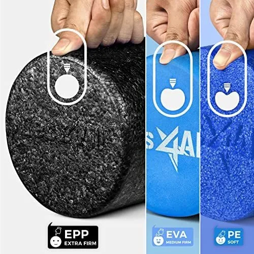 Rodillo De Espuma Para Ejercicio Yes4all Epp, Extra Firme, D