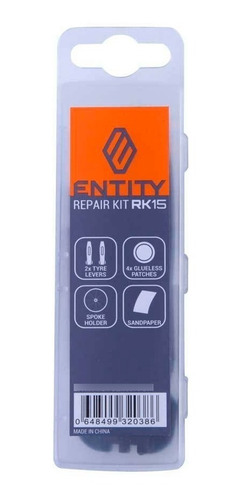 Imagen 3 de 4 de Kit Parche Y Solución Para Reparar Bicicletas Entity Rk15