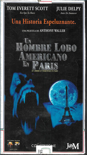 Un Hombre Lobo Americano En Paris Tom Everett Scott Vhs