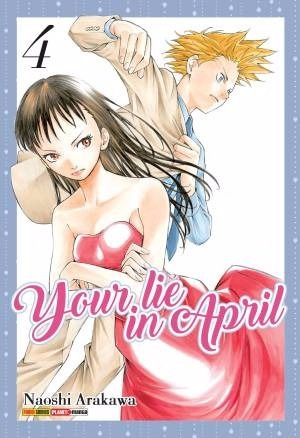 Your Lie In April 4! Mangá Panini! Novo E Lacrado!