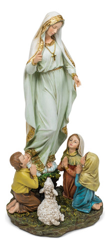 Our Lady Of Fatima Kids - Estatua De Jardin De 12.0 in Para 