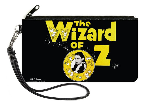 Movies Wallet, Zip Clutch, El Mago De Oz Dorothy Pose Negro 