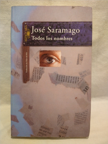 Todos Los Nombres José Saramago Alfaguara B