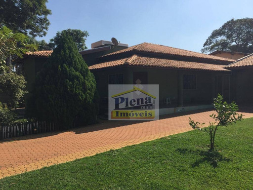 Chácara Com 3 Dormitórios À Venda, 450 M² - Chácara Recreio Alvorada - Hortolândia/sp - Ch0137