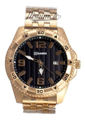 Relógio X-games Masculino Xmgs1025 P2kx Dourado Oferta