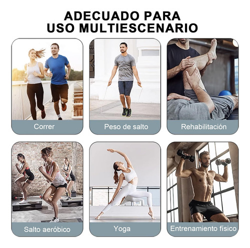 2 Piezas Pesas De Polainas Para Fitness Muñecas Y Tobillo