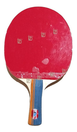 Paleta Ping Pong Marfed Tenis De Mesa 1* Estrella Goma Lisa