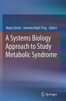 Libro A Systems Biology Approach To Study Metabolic Syndr...