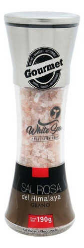 2 Pza Sal Rosa White Sea Del Himalaya En Grano 190 G