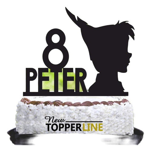 Cake Topper Adorno Torta - Peter Pan Personalizado 