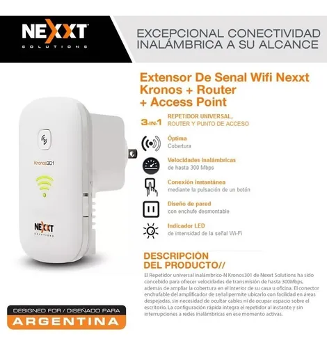 Nexxt kronos 301 alcance hotsell