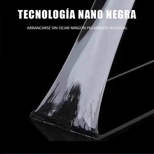 Cinta Adhesiva De Doble Faz 3m Y 1cm Transparente Brillante Restsuko