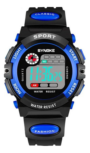 Synoke - Reloj Digital Deportivo Con Luz -alarma -cronómetro