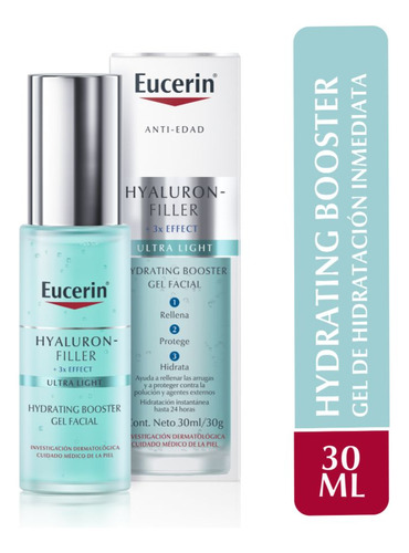 Eucerin Gel Facial Hyaluron Filler Hydrating Booster 30ml Tipo de piel Todo tipo de piel