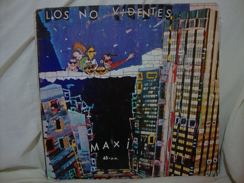 Vinilo Los No Videntes Maxi 45 Rpm Rn1