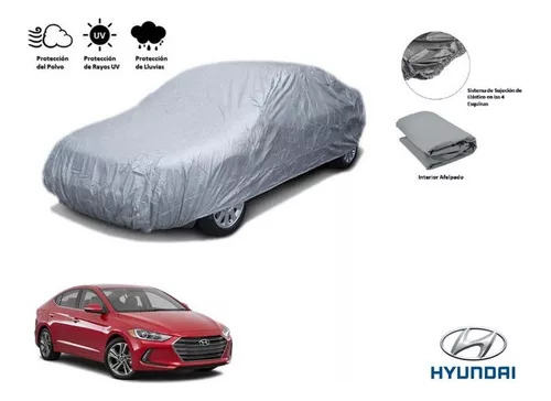 Funda Cubierta De Auto Afelpada Hyundai Elantra 2018 A 2021