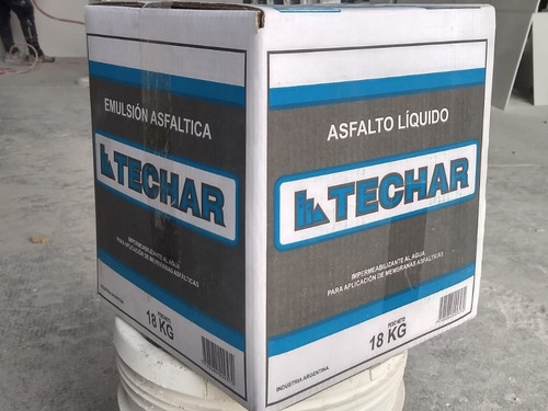 Imagen 2 de 4 de Emulsión Asfáltica Techar X 18 Litros - Fabrica Megaflex