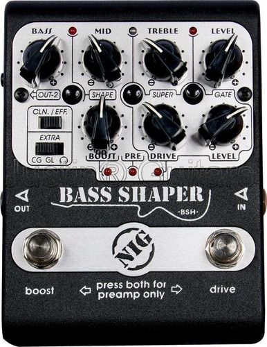 Pedal Nig Bsh - Bass Shaper