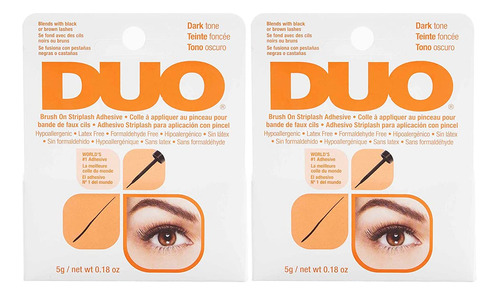 Duo Adhesivo Líquido Para Pestañas Postizas, Color Blanco.