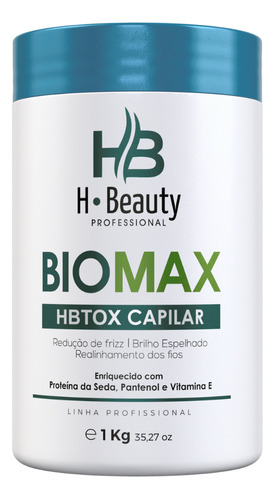 Botox Capilar 1kg - Biomax Hbeauty